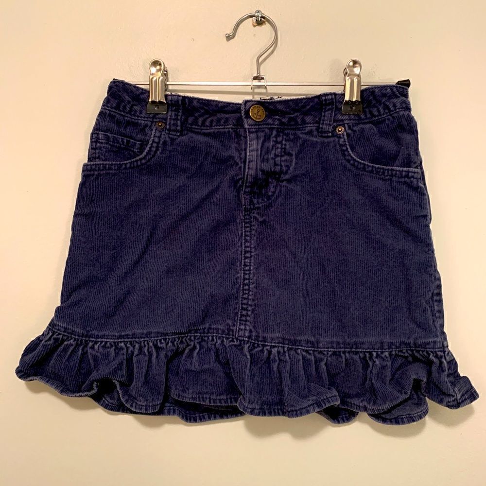 Land's End Corduroy Skirt